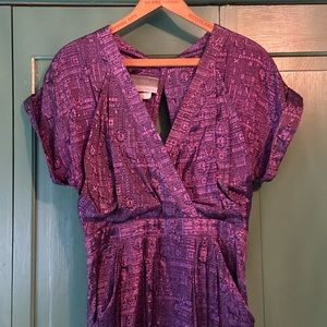 VINTAGE 1980s satin dress